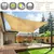 Toldo quadrado para sombra de sol, 98% bloco uv, abrigo sol na internet