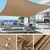 Toldo quadrado para sombra de sol, 98% bloco uv, abrigo sol