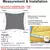 Toldo quadrado para sombra de sol, 98% bloco uv, abrigo sol - Awining Brasil