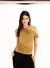 Blusa Open Marrom Terra Clara - Open