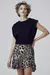Saia Plano Curta Volume Crepe Estampado-1057-Canal