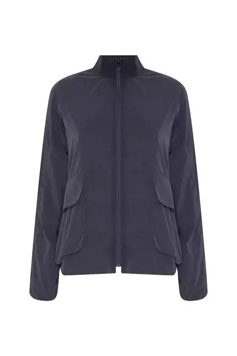 Jaqueta Plano Retilínea Estampa Relevo - 0127 - Preto - Canal