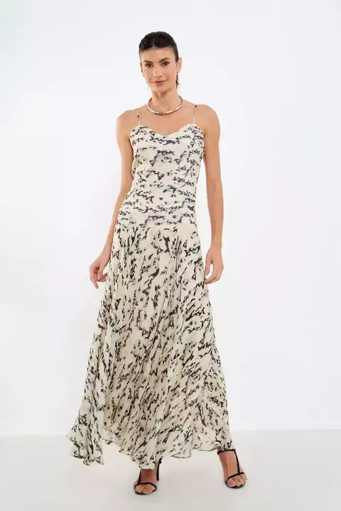 Vestido Midi Alça Est Artem - Sacada