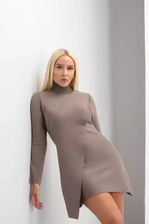 Vestido Vestido Assim Curto Natana SSG492 Bg Rami Monc - Max Maria