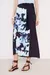 Saia Midi Est Lazur Black Est Lazur Black - Sacada - comprar online