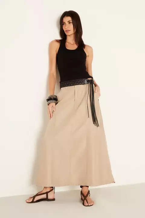 Regata Malha Básica Ct Preto- Sacada