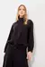 Jaqueta Mix Organza Preto - Sacada - comprar online
