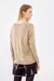 Blusa Tricot ML Básica Bege Tex - Sacada - comprar online