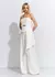 Conjunto Blusa Strapless Calça Wide Crepe Infinity - Lore