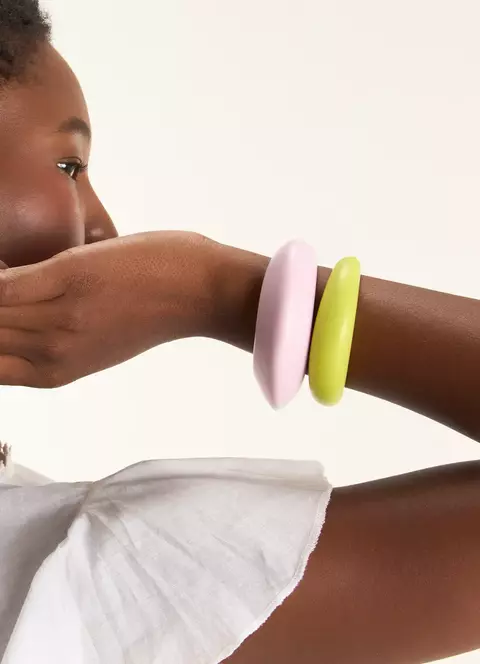 Kit Braceletes Resina Croma - Cantão