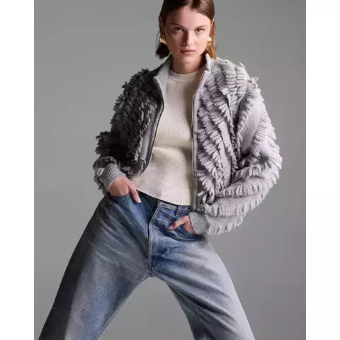 Casaco Jaqueta Willambourg Cz Chumbo Bri - Maria Pavan