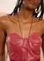 Top Isy Vermelho Tibetano - Isy