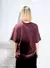 Camiseta Estampada Marrom Terracota - Open - comprar online