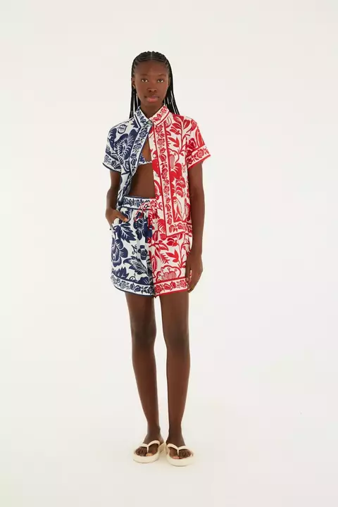 Short Noite De Pássaro - Farm