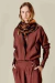 Parka Casual Botões Marrom Mocha - Sacada