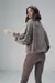 Blusa Malha Ml Modal Authentic - 1086- Rato - Canal