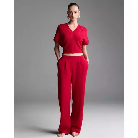 Calça Bergen Ssg4544 Vm Blood Monc - Maria Pavan