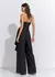 Conjunto Blusa Strapless Calça Wide Crepe Infinity - Lore na internet