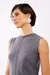 Vestido Tricot Reto Bege Tex - Sacada na internet