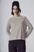 Blusa Tricot Ml Listrada - 0006 - Khaki - Canal