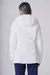 Jaqueta Puffer Alongada Capuz -0104 - Off White -Canal na internet