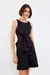 Blusa Assimétrica Lateral Preto - Sacada - comprar online