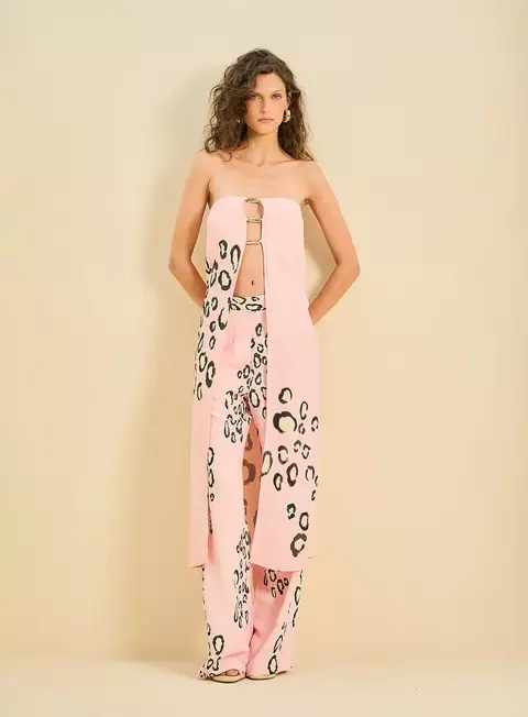 Blusa Estampada Savage Petal - Open