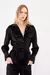 Jaqueta Veludo Preto - Sacada - comprar online