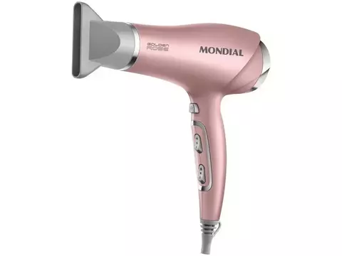 Secador de Cabelo Mondial Tourmaline Ion Golden - 110V - comprar online