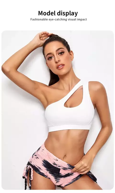 Top esportivo feminino push up.