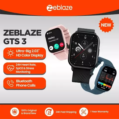 Zeblaze-GTS 3 Voice Calling , Ultra Grande, 2.03