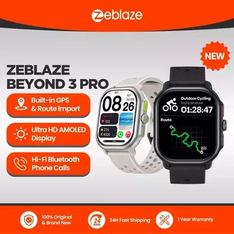 Zeblaze-Beyond 3 Pro Smartwatch, GPS integrado