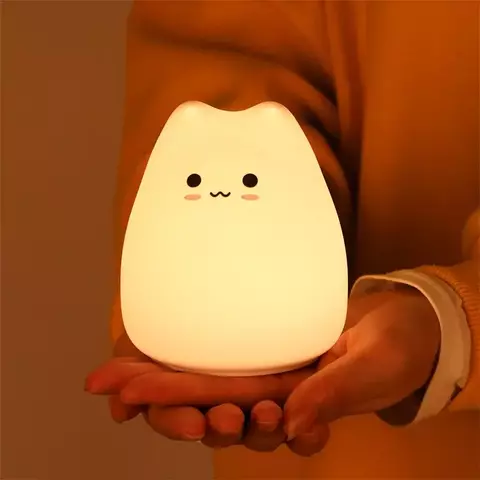 Luminária Cat 7-Color Changing