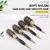 Escova com Alça Round Hair Rolling , Twil Hair Comb, Cerdas Javali