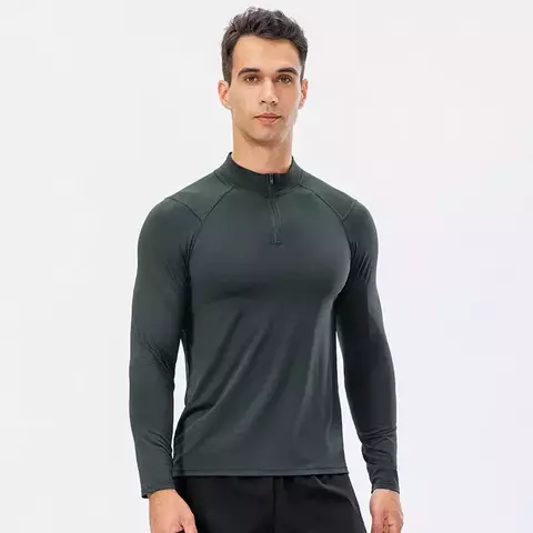 Moletom de corrida masculino de secagem rápida