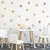Adhesivos de pared de flores bohemias x 36 flores
