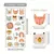 20 Adhesivos de pared en forma de animalitos - tienda online