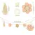 Guirnalda de margaritas, madera y borlas - comprar online