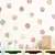 Adhesivos de pared de lunares estilo Boho