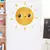 Adhesivo de sol sonriente 28*29CM - comprar online