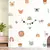 20 Adhesivos de pared en forma de animalitos
