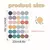 60 adhesivos de puntos de colores - comprar online