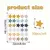 30 Autoadhesivos de estrellas de colores - comprar online