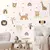 Vinilos Adhesivos de Animales Estilo Boho