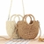 Bolsa Palha Artesanal Meia Lua - Casual