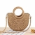 Bolsa Palha Artesanal Meia Lua - Casual na internet