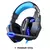 EACH-G2000 Gaming Headset, Deep Bass Stereo, Fone de ouvido com microfone, Luz LED para PC, Laptop, PS4, Gaming Mouse, Mouse Pad