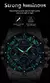 POEDAGAR-Relógio Quartz de Luxo Masculino, Impermeável, Luminoso, Aço Inoxidável, Cronógrafo, Relógio, Esportes, Homem - loja online