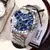 POEDAGAR-Relógio Quartz de Luxo Masculino, Impermeável, Luminoso, Aço Inoxidável, Cronógrafo, Relógio, Esportes, Homem - comprar online
