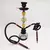 Arabian Shisha Conjunto com Mangueira Dupla, Vaso Detalhado De Vidro Média - loja online